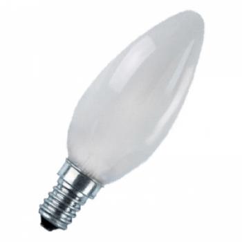 Лампа светодиодная, 6LED(3.5W) 230V E14 6400K матовая хром, LB-70