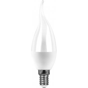 Лампа светодиодная SAFFIT SBC3707 Свеча на ветру E14 7W 2700K
