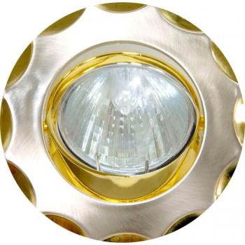 Светильник потолочный, MR16 G5.3 титан-золото, 703