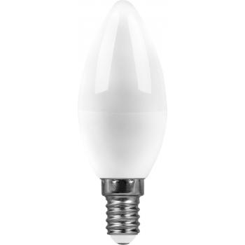 Лампа светодиодная SAFFIT SBC3707 Свеча E14 7W 4000K