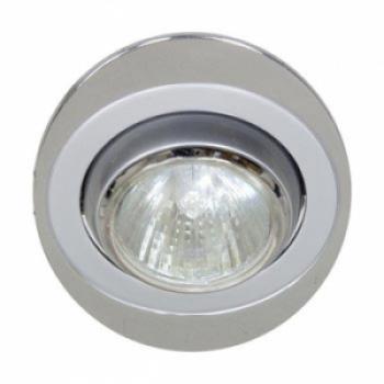 Светильник потолочный, MR16 G5.3 серый-хром, 108Т-MR16