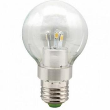 Лампа светодиодная, 6LED(3.5W) 230V E27 2700K матовая, LB-40