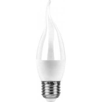 Лампа светодиодная SAFFIT SBC3707 Свеча на ветру E27 7W 2700K