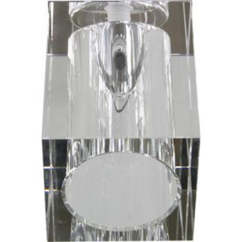 Светильник потолочный, JCD G9 с прозрачным стеклом, хром, с лампой, JD130-CL