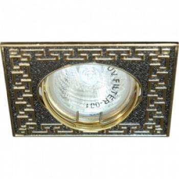 Светильник потолочный, MR16 G5.3 золото-титан, DL2008S