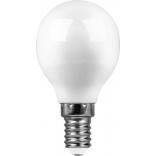 Лампа светодиодная SAFFIT SBG4507 Шарик E14 7W 4000K