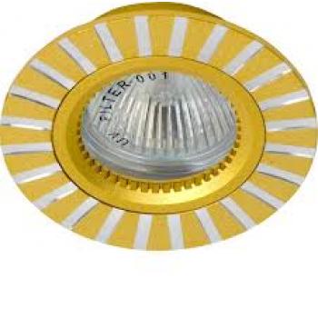 Светильник потолочный, MR16 G5.3 золото, GS-M364G