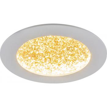 Светодиодный светильник Feron AL9070 встраиваемый 12W 4000K белый с золотом