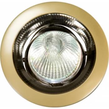 Светильник потолочный, MR16 G5.3 жемчужное золото-титан, DL2009