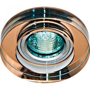 Светильник потолочный, MR16 50W G5.3 прозрачный, серебро,8080-2