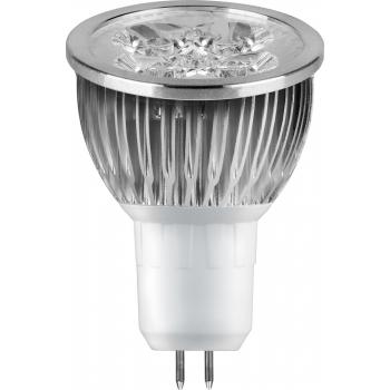 Лампа светодиодная, 4LED(4W) 230V G5.3 6400K, LB-14