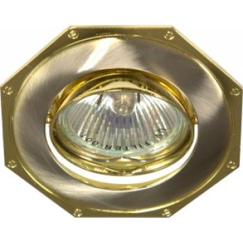 Светильник потолочный, MR16 G5.3 титан-золото, 305T-MR16