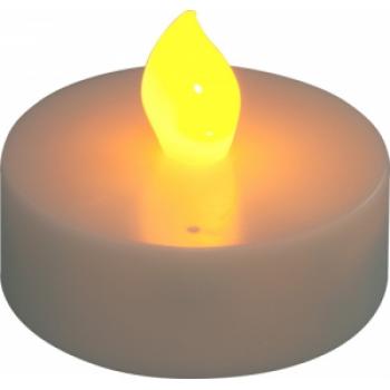 Светильник переносной свеча , на батарейках ААА, 2LED желтый, FL075