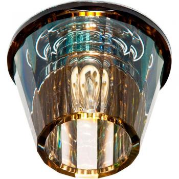 Светильник потолочный, JCD9 G9 прозрачный, желтый, с лампой, JD150