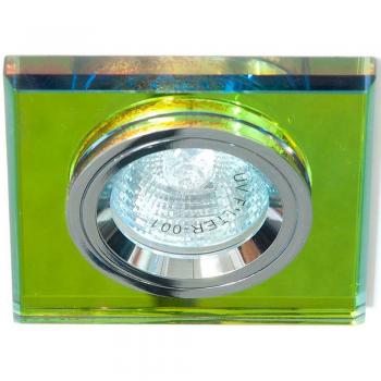 Светильник потолочный, MR16 G5.3 5-мультиколор, серебро, 8170-2