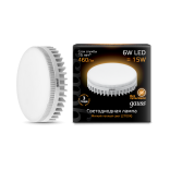 Лампа светодиодная Gauss LED GX53 6W 2700K